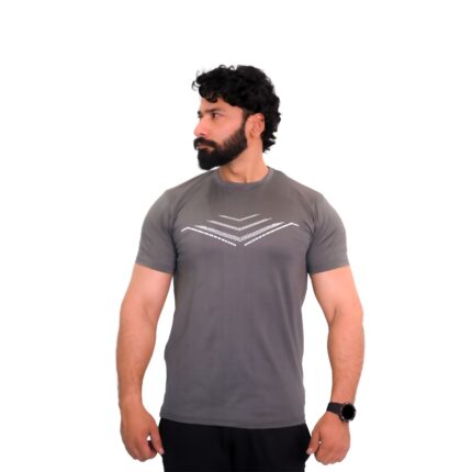 Charcoal Grey Premium Arrow T-Shirt