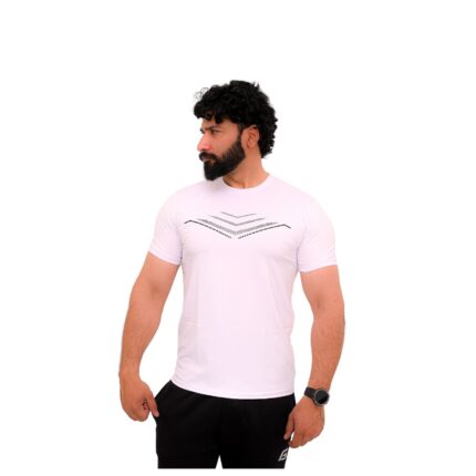 White Premium Arrow Design T-Shirt