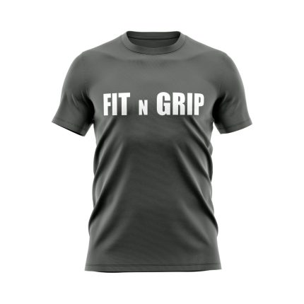 Charcoal Grey Fit N Grip T-Shirt