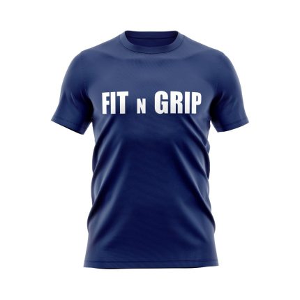 Navy Blue Fit N Grip T-Shirt