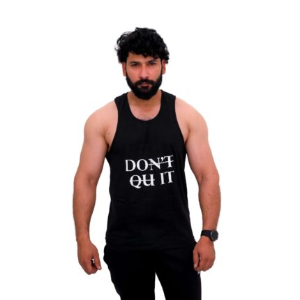 Black Don't Quit Sleeveless Top