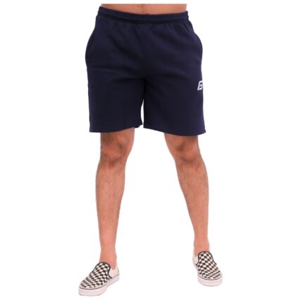 Navy Blue Signature Fleece Shorts